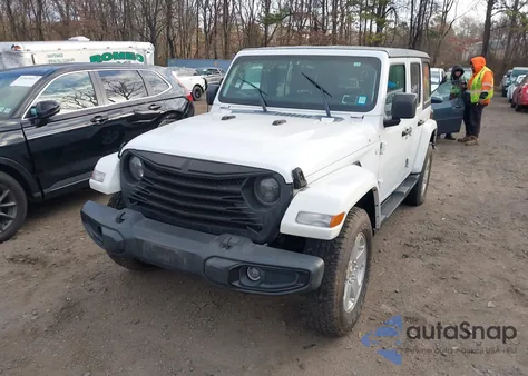 2018 Jeep Wrangler Unlimited Sport S 4X4 from USA, damaged, VIN 1C4HJXDG9JW284484